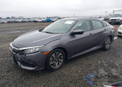 2017 Honda Civic Ex from USA, damaged, VIN 2HGFC2F73HH517867